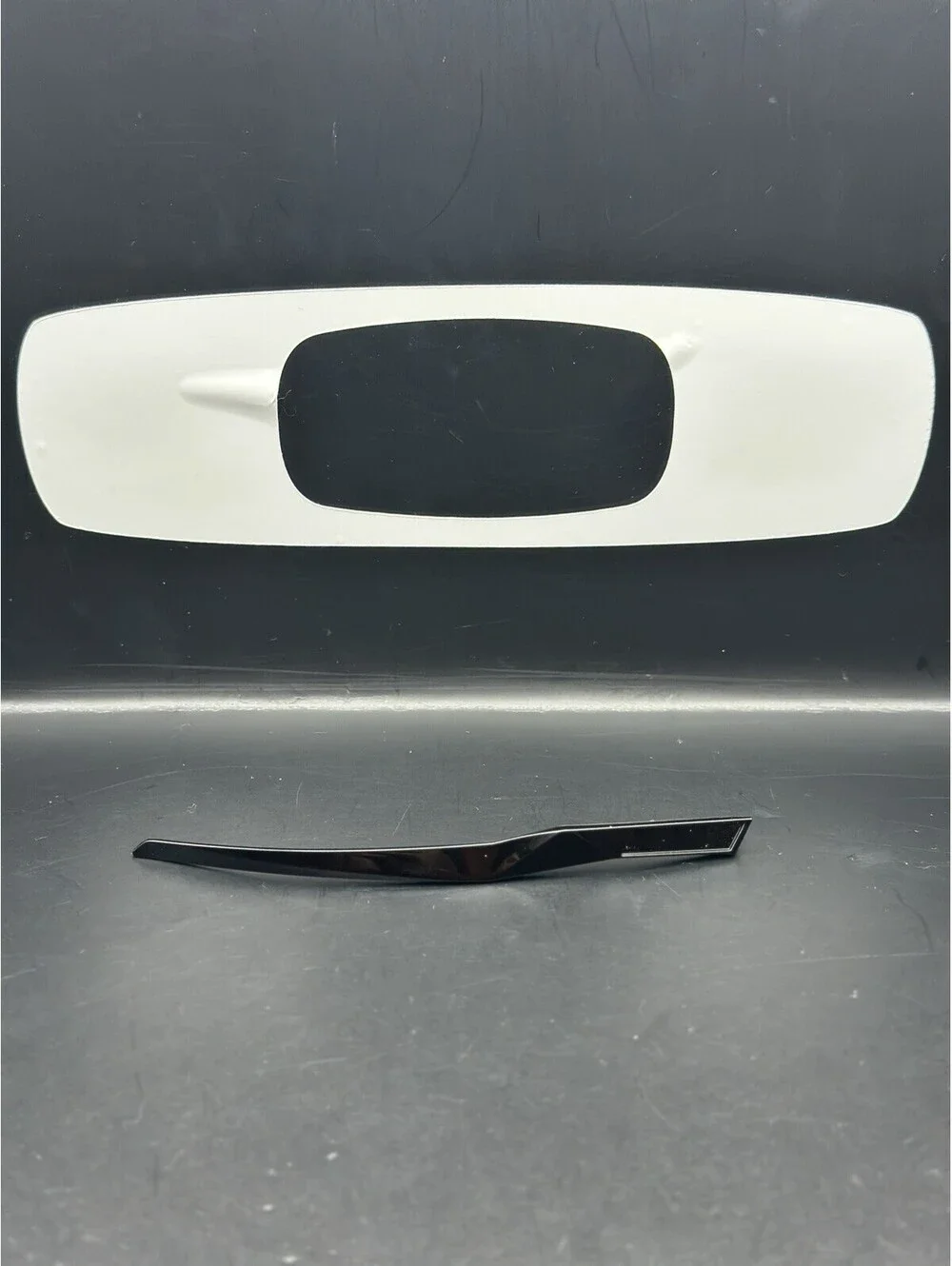 Oakley Sutro Polished Black OEM Right Replacement Arm (No Icon)